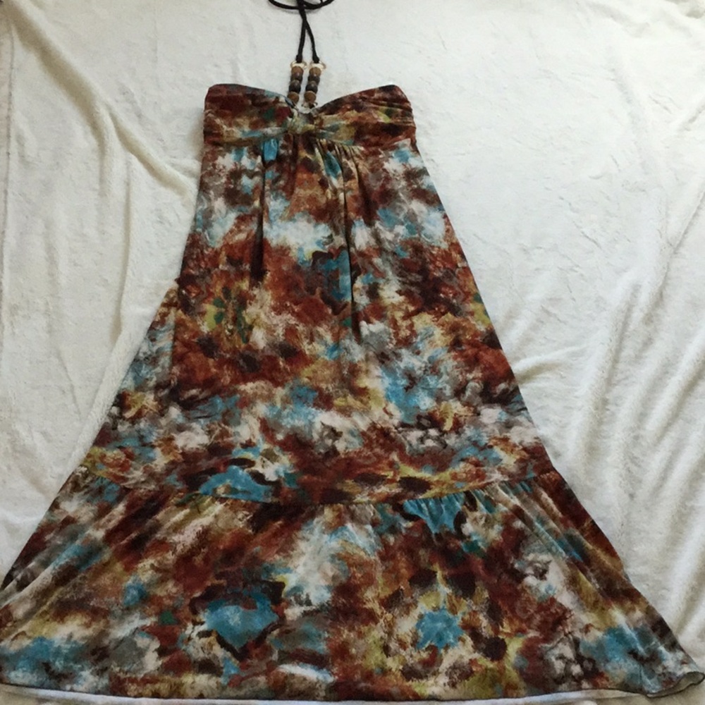 Boston proper halter maxi dress